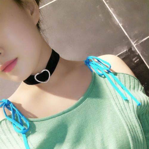 Choker · Corazón & Brillos