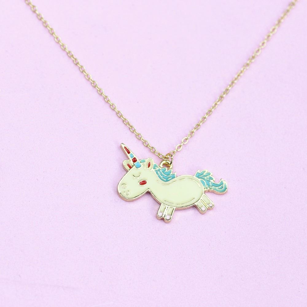 Collar Unicornio · Cuerno Arcoíris