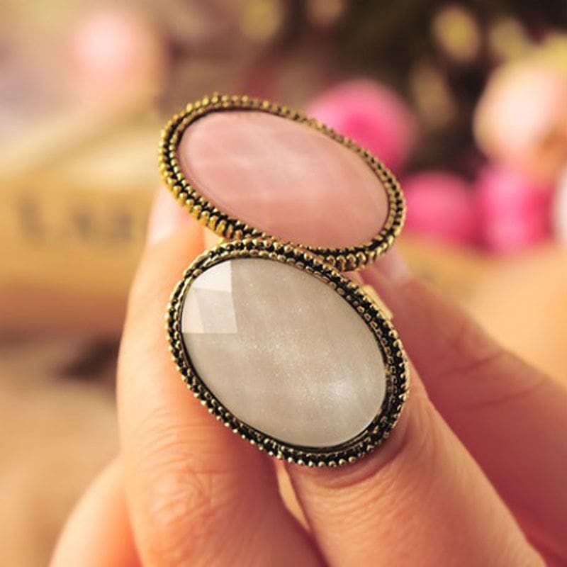 Anillo Vintage · Ovalado