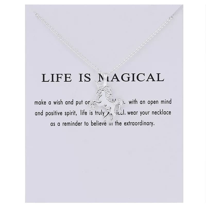 Collar Unicornio · Silueta