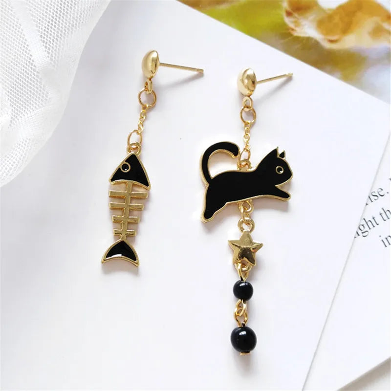 Aros Neko & Fish · Gato y Pez