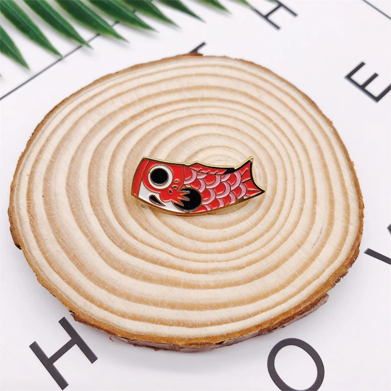 Pin Chibi Koi