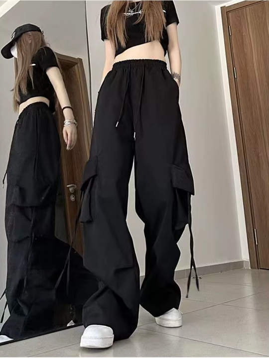 Pantalón Cargo · Negro