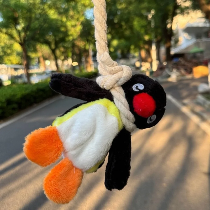 Colgante Pingu · Cuerda