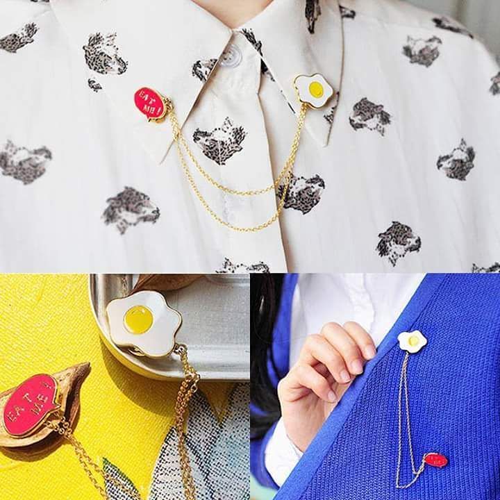 Pin Collar · Eat Me Egg