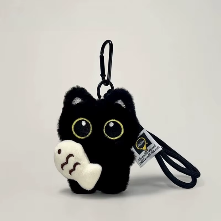 Colgante Gato Negro · Pez