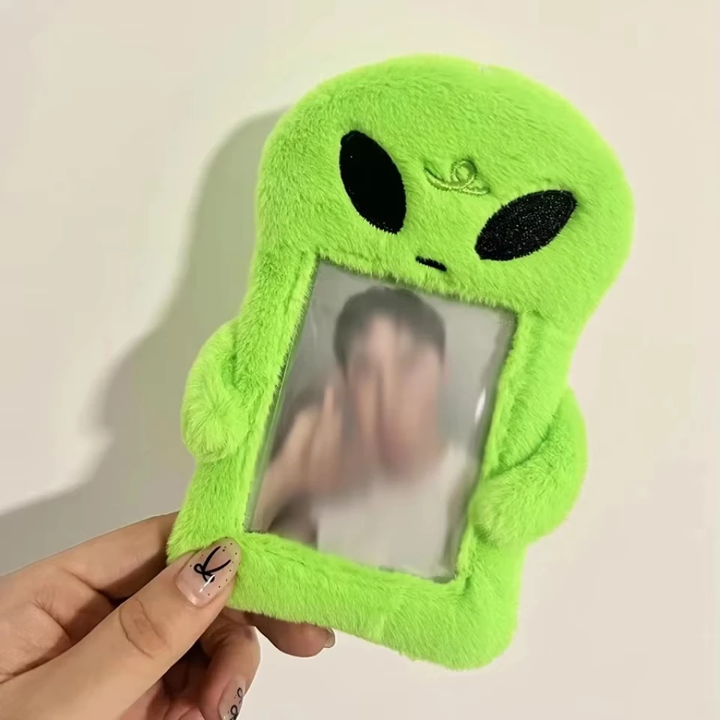 Holder para Photocard · Alien · Verde