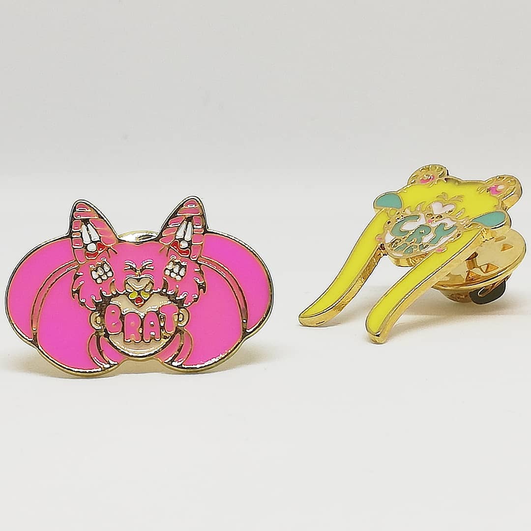 Pin Chibi Moon · Brat · Sailor Moon