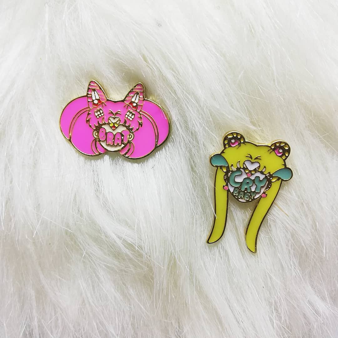 Pin Chibi Moon · Brat · Sailor Moon