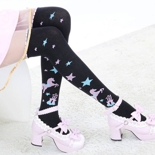 Calcetines Unicornios · Largos