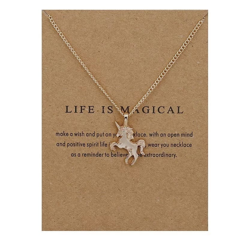 Collar Unicornio · Silueta
