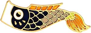 Pin Koi · Azul & Naranja