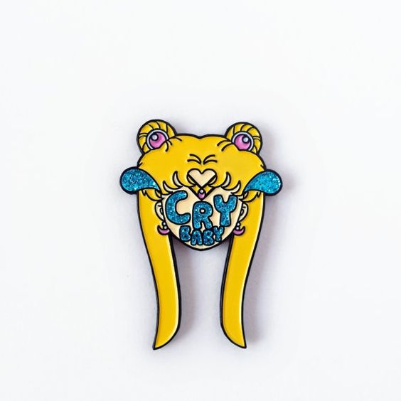 Pin Cry Baby · Sailor Moon