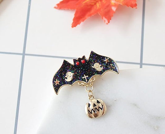 Pin Colgante · Murciélago & Calabaza