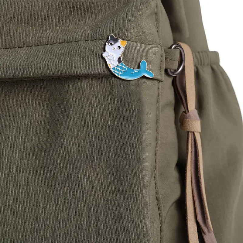 Pin Gato Sirena