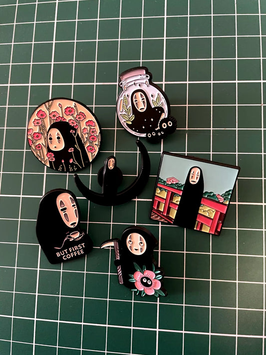 Pin Kaonashi / Sin Cara · Studio Ghibli