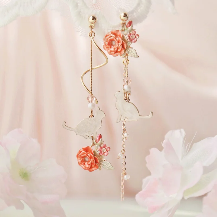 Aros Hana Neko · Gatos & Flores