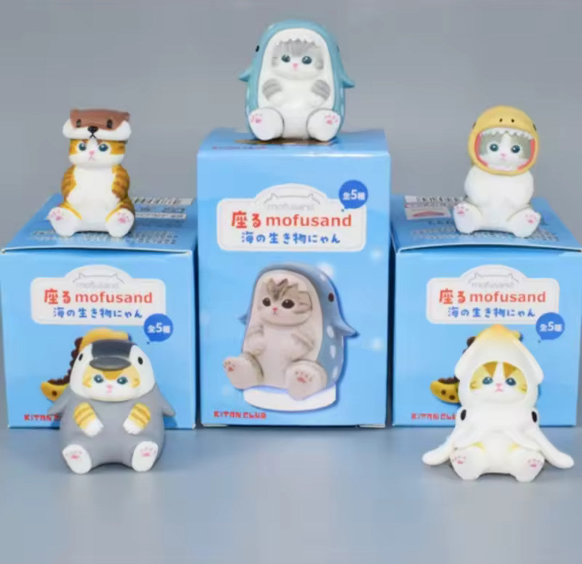Blind Box · Mofusand — Mar & Bosque