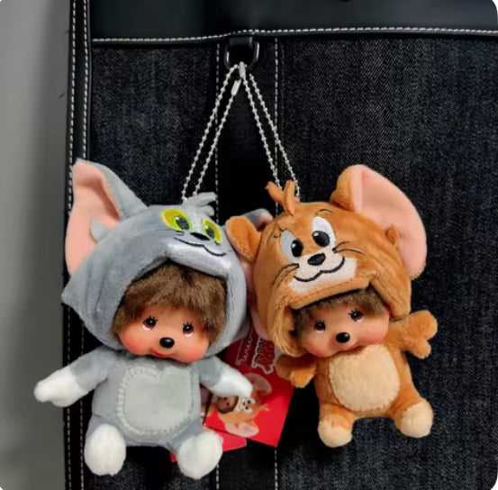 Colgante Monchhichi × Tom & Jerry