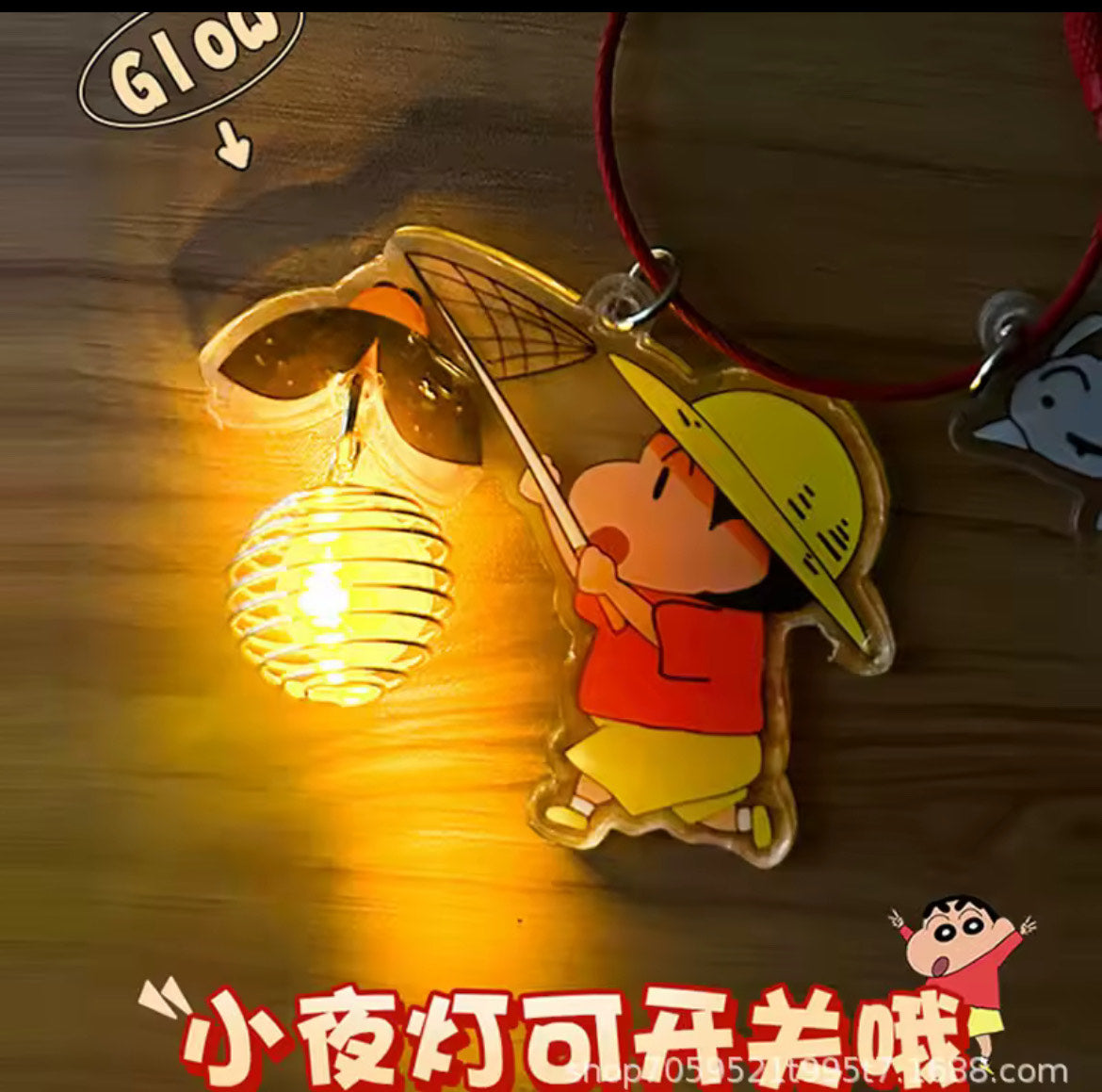 Colgante Crayon Shin-chan · Luciérnaga