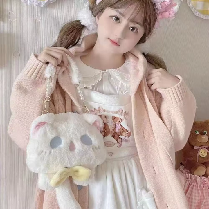 Cartera · Ghost Cat de Peluche