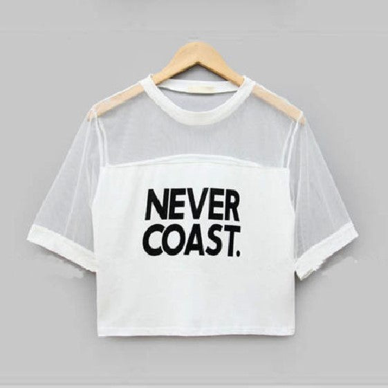 Crop top NEVER COAST