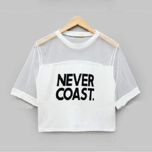 Crop top NEVER COAST