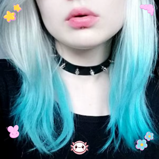 Choker · Negro con Puntas