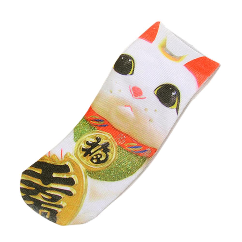 Calcetines Maneki Neko · Cortos