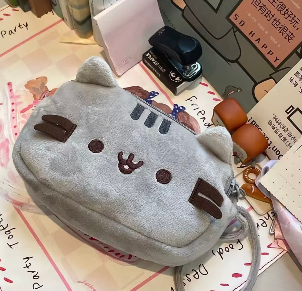 Estuche · Pusheen · Felpa