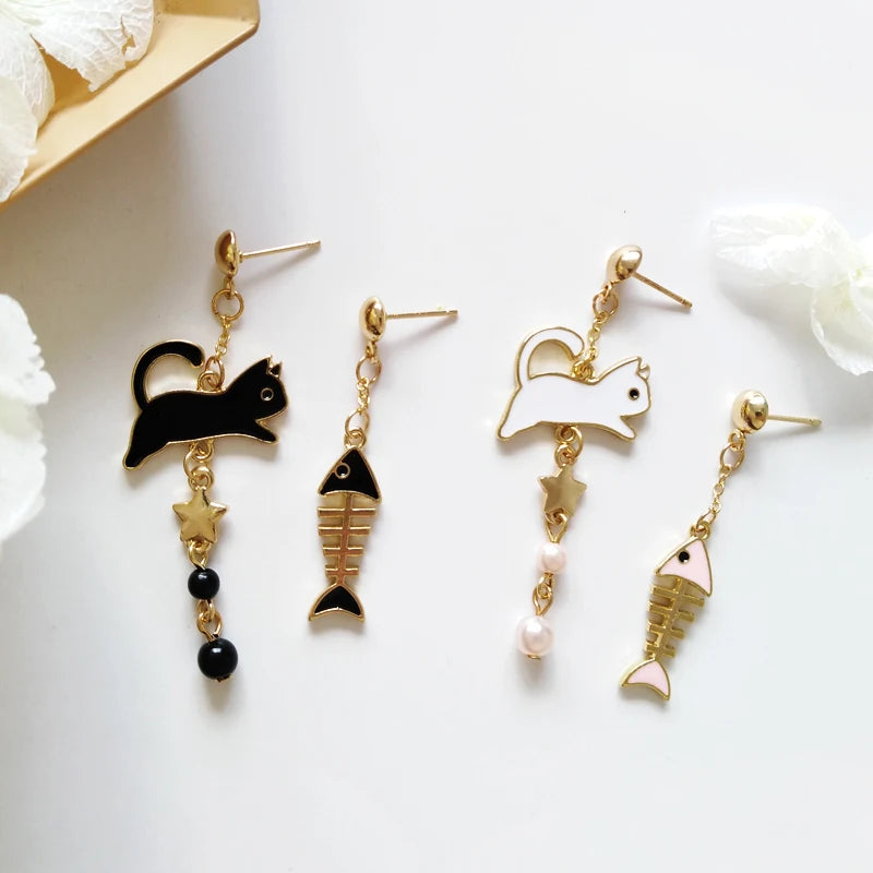 Aros Neko & Fish · Gato y Pez