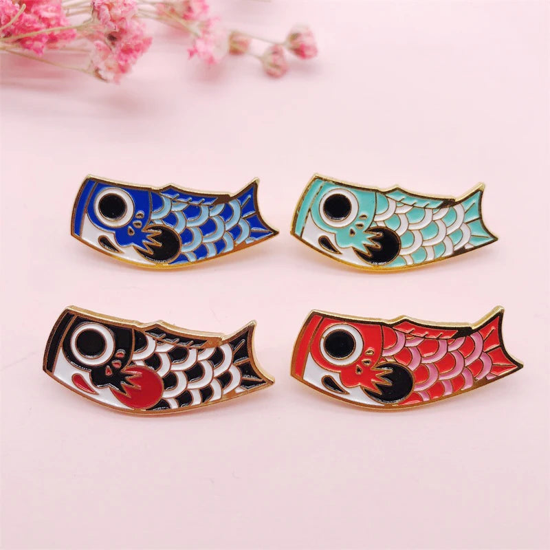 Pin Chibi Koi