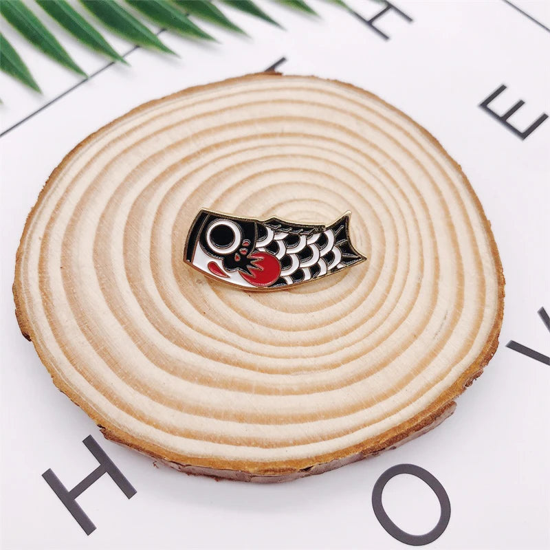 Pin Chibi Koi