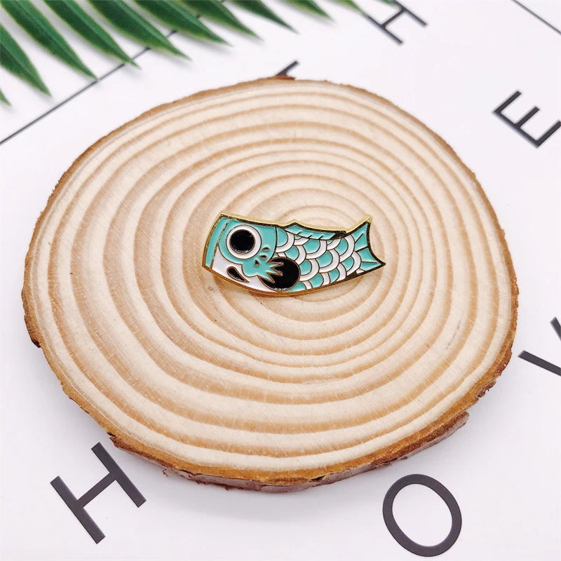 Pin Chibi Koi