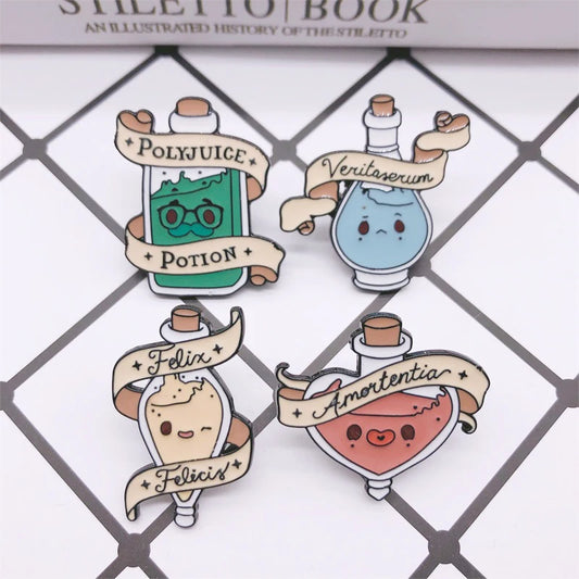 Pin Pociones · Harry Potter