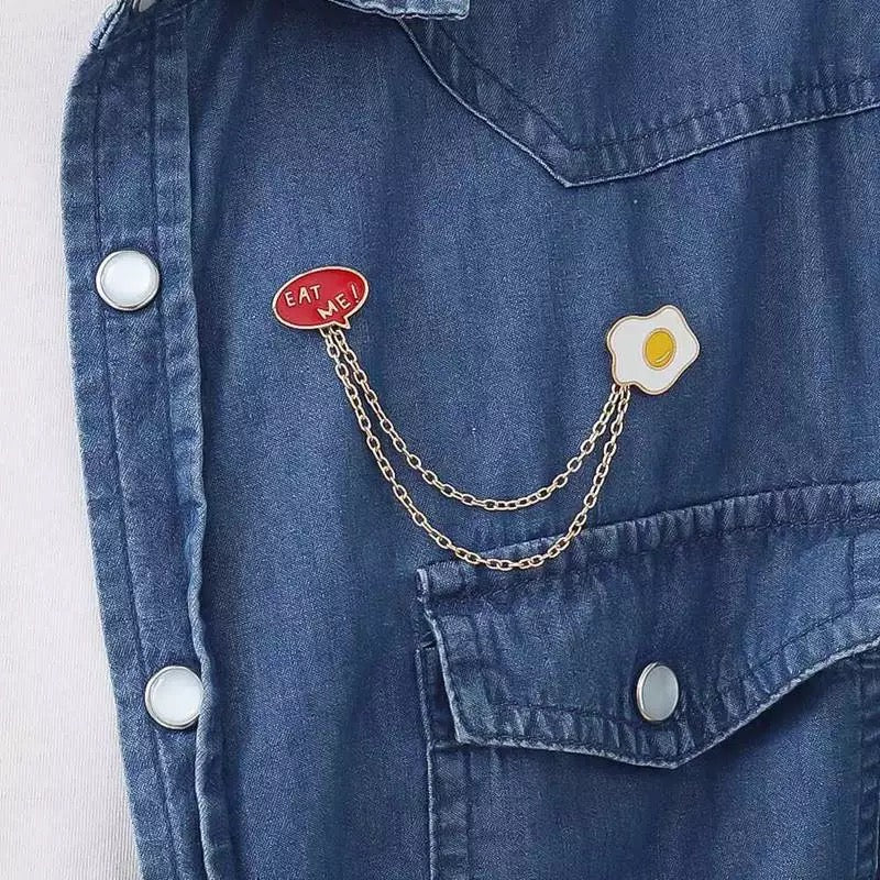 Pin Collar · Eat Me Egg