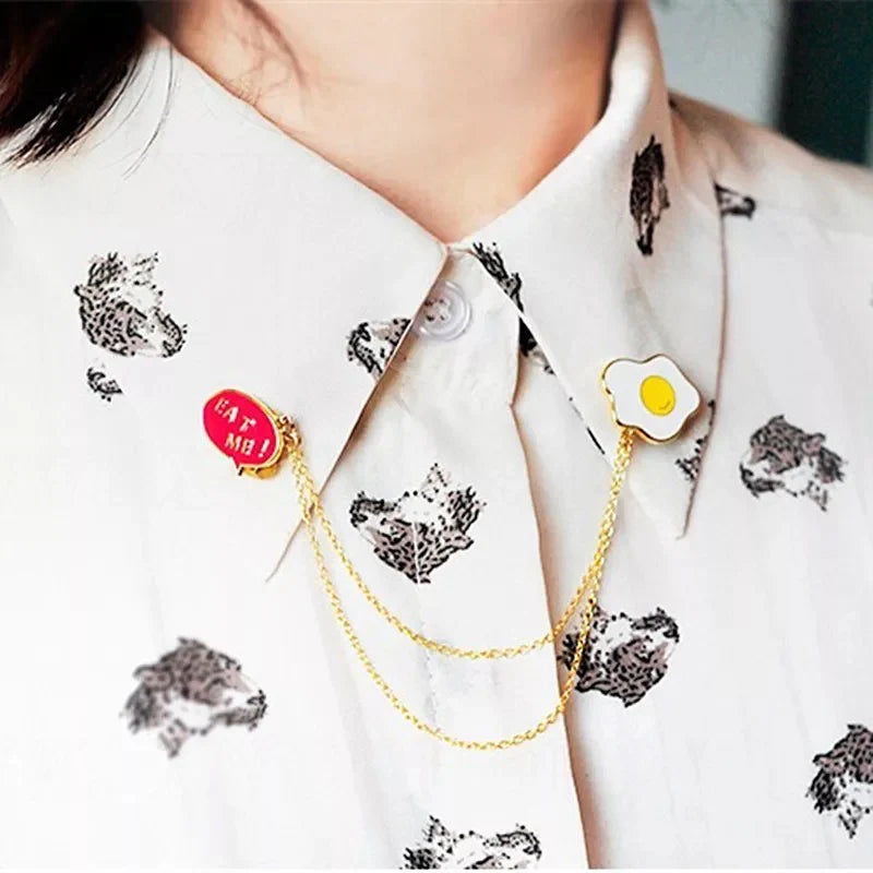 Pin Collar · Eat Me Egg