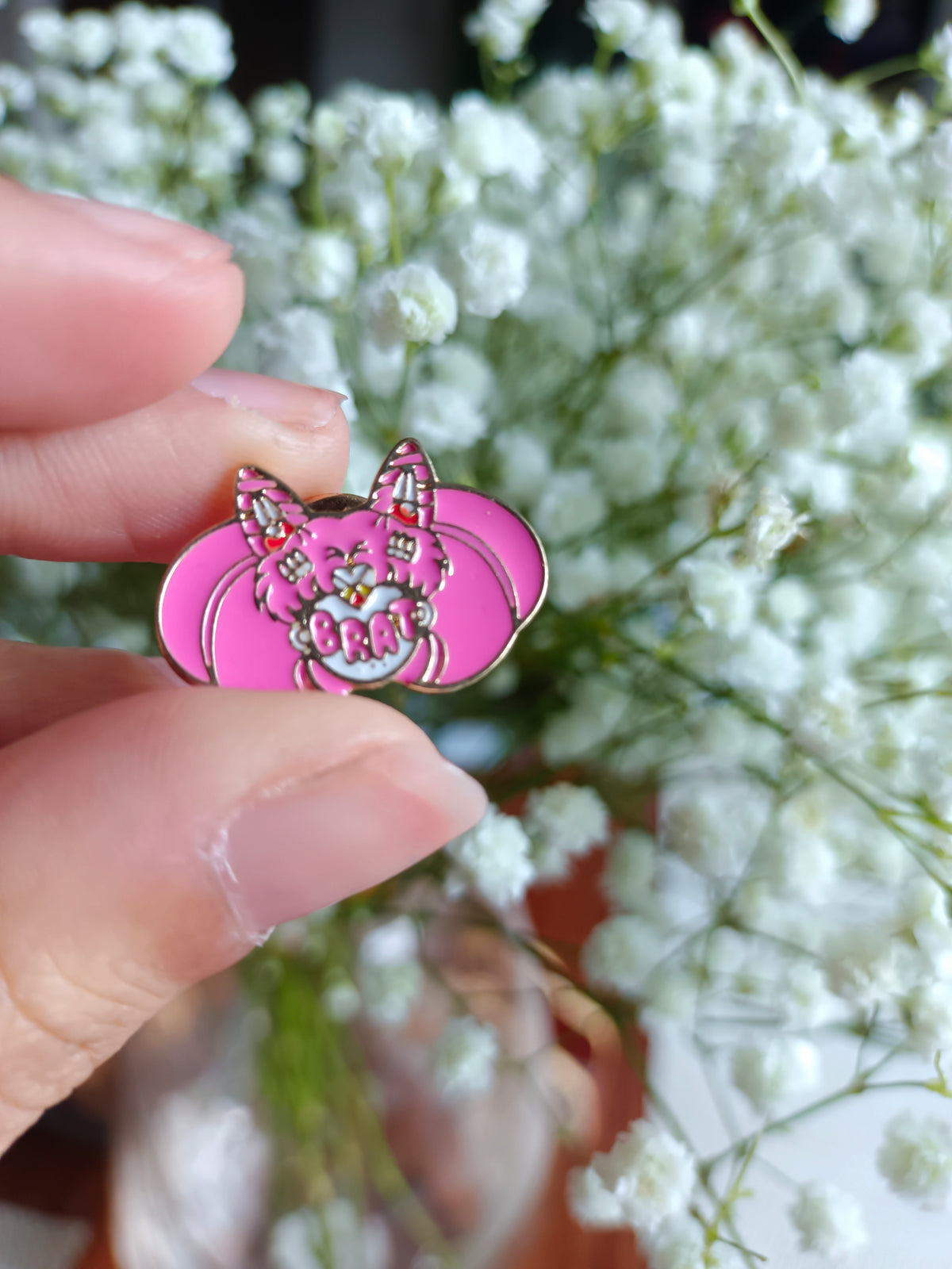 Pin Chibi Moon · Brat · Sailor Moon