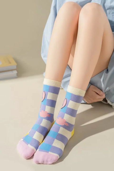 Calcetines Stitch · Largos