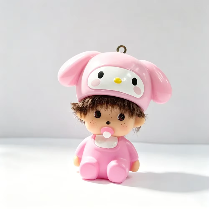 Colgantes Mini Monchhichi · Sanrio