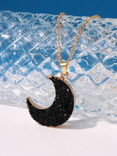 Collar · Luna Drusa Negra