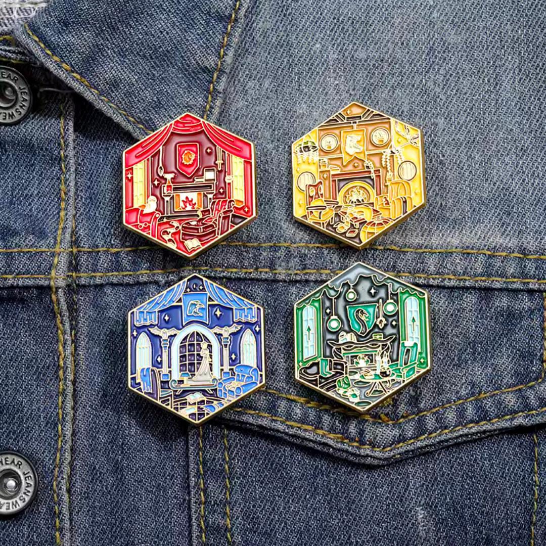 Pin Casas · Harry Potter