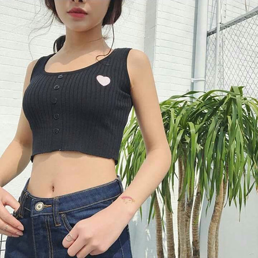 Crop tops HEART