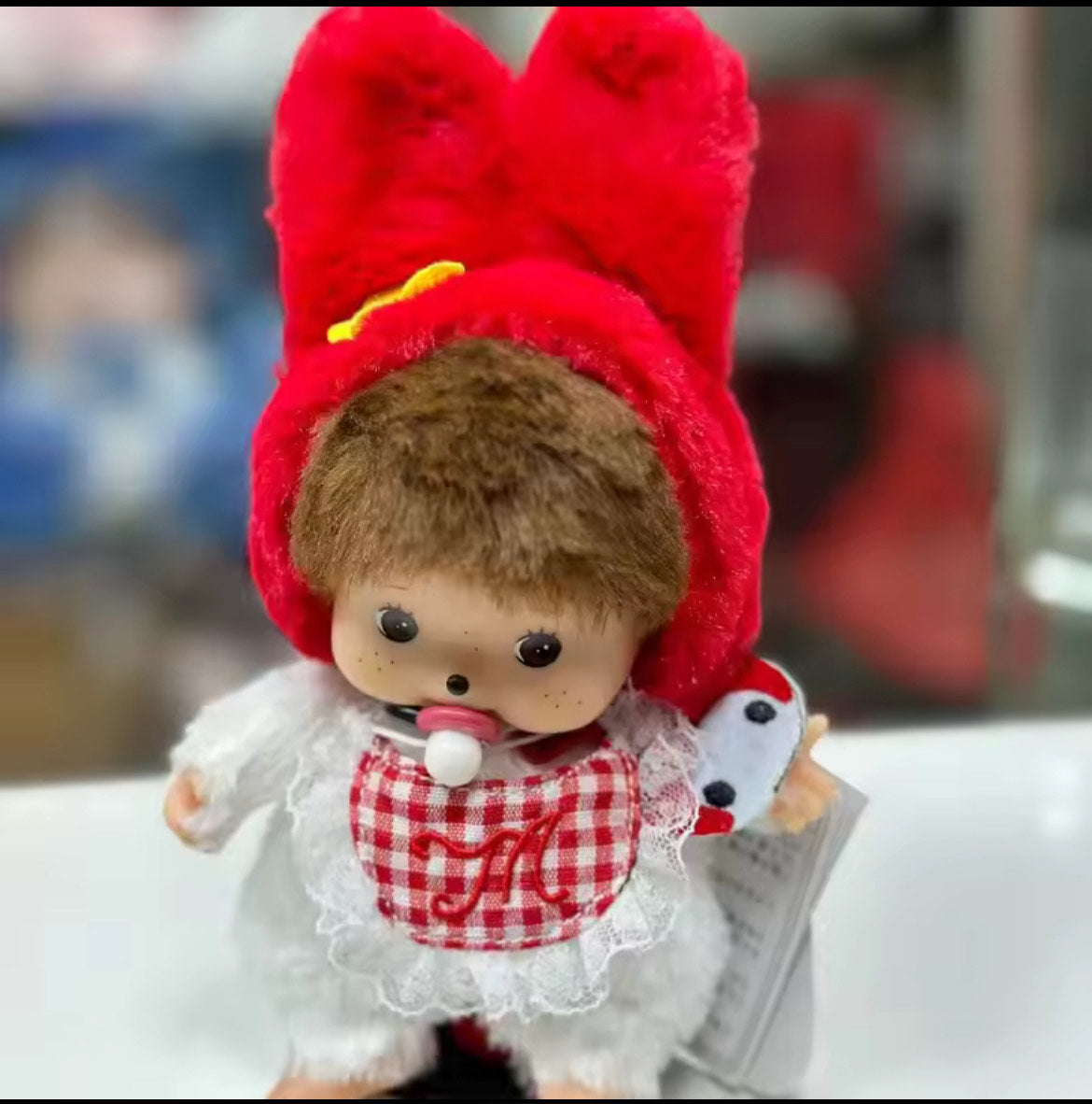 Colgantes Monchhichi · Réplica
