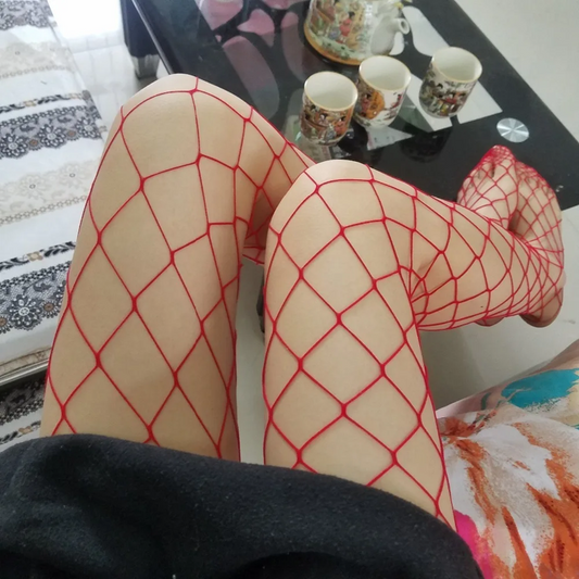 Panties · Malla · Rojas