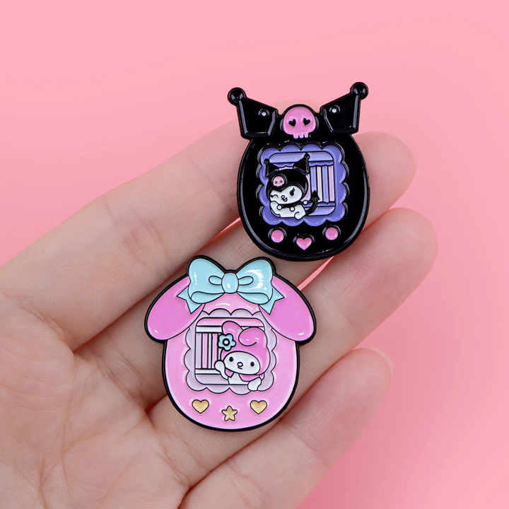 Pin Tamagotchi · My Melody & Kuromi · Sanrio