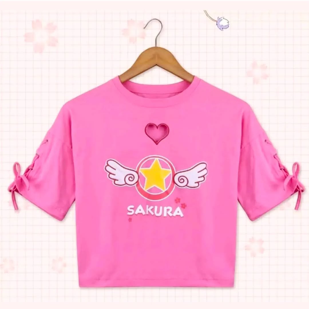 Polera Crop Sakura