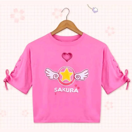 Polera Crop Sakura