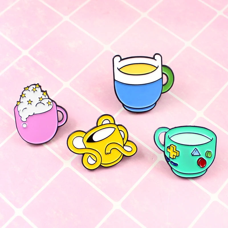 Pin Tazas · Hora de Aventura
