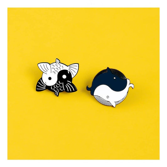 Pin Ying Yang · Ballenas & Peces